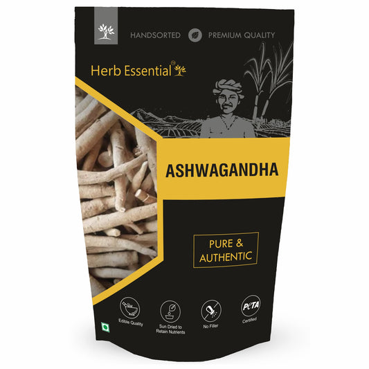 Ashwagandha (Withania Somnifera) Dry Root, 100g