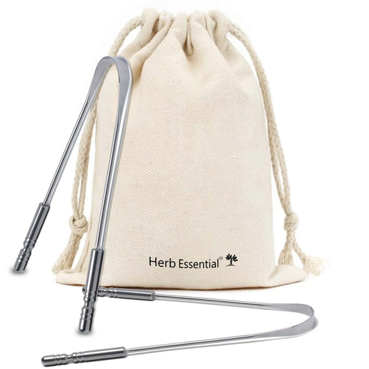 Stainless Steel Tongue Cleaner (Pack Of 2)