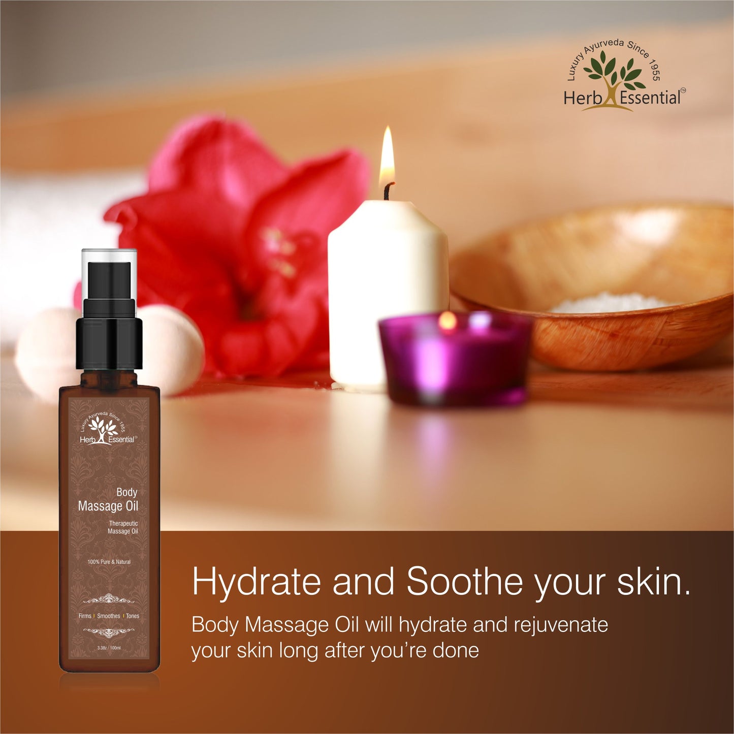 Body Massage Oil (Therapeutic Grade)