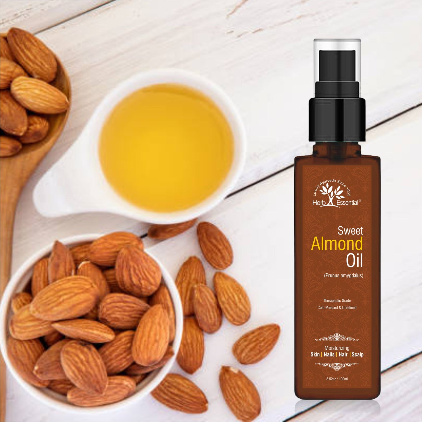 Almond Oil ( Unrefined ) 100 ml
