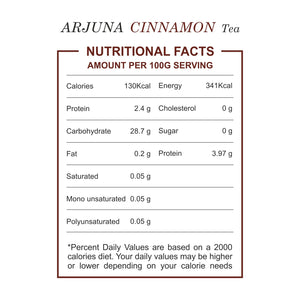 Arjuna Cinnamon Tea 50g