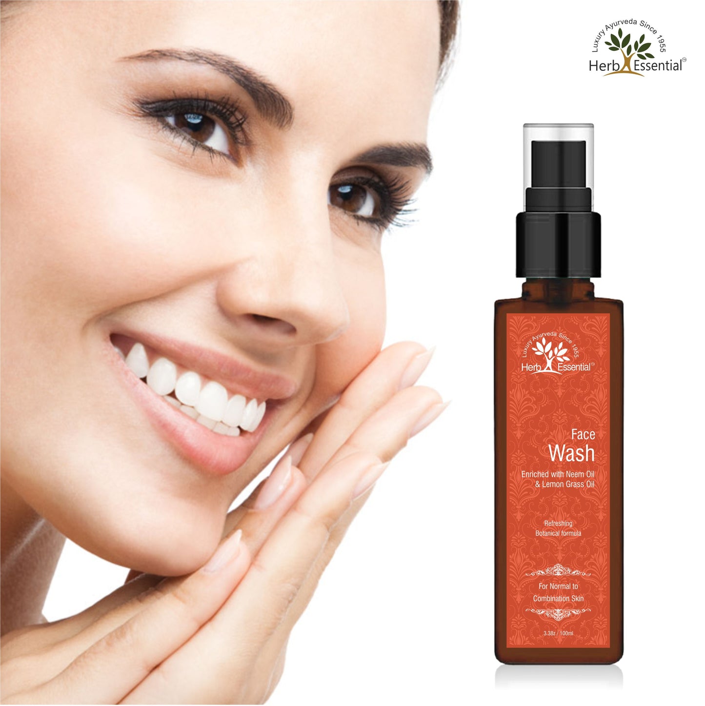 Refreshing Face Wash ( Enriched with botanical herbs ) 100 ml
