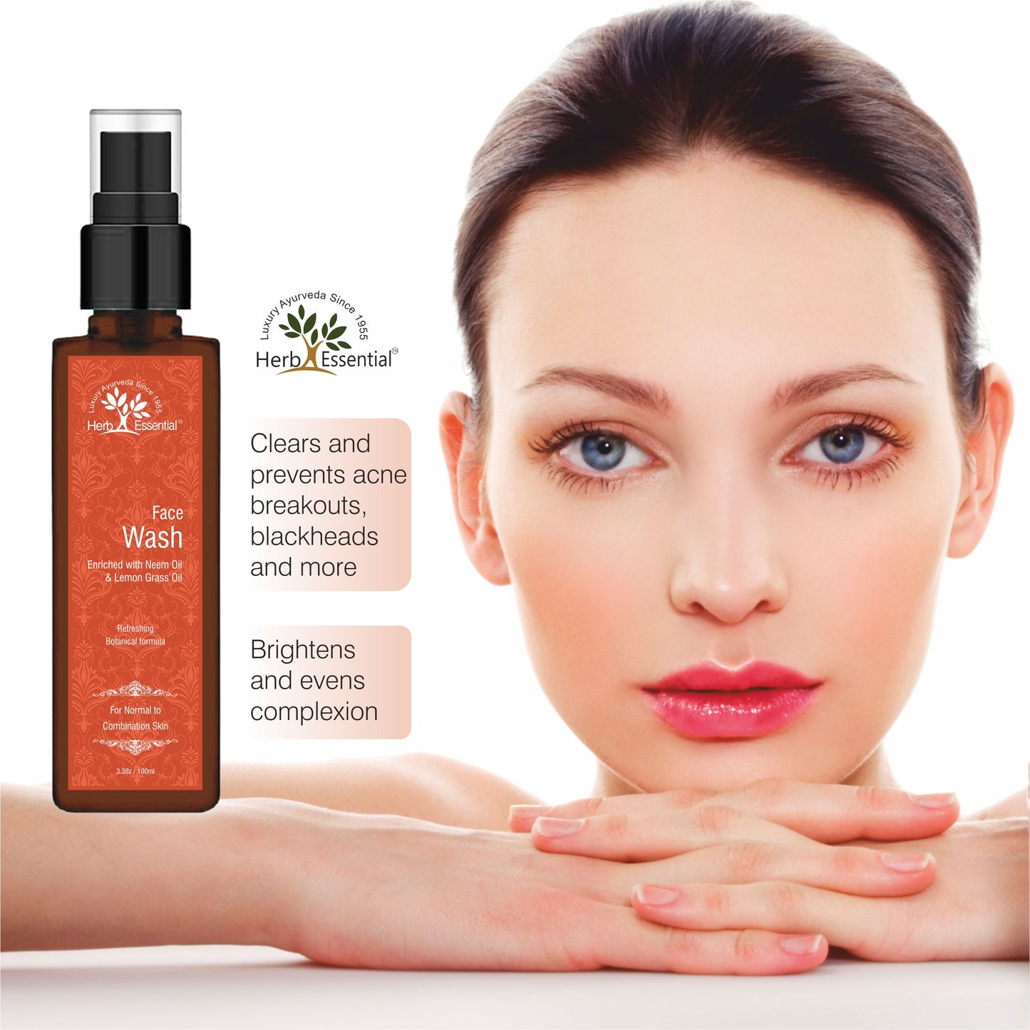 Refreshing Face Wash ( Enriched with botanical herbs ) 100 ml