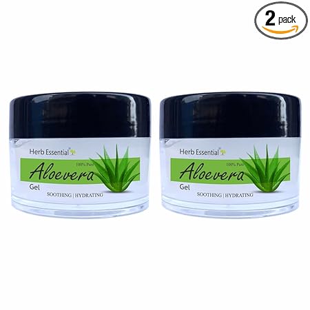 Aloevera Gel for face & Skin,120 g x 2 packs (240g)