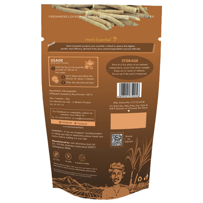 Ashwagandha ( Withania Somnifera ) Powder 50g