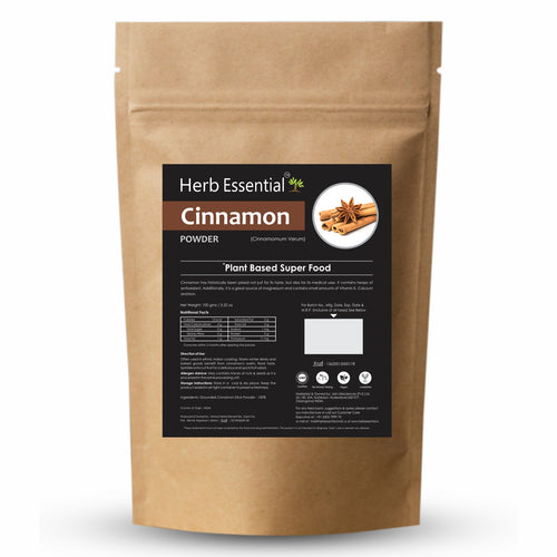 Herb Essential Cinnamon|Dalchini Powder - 100gms