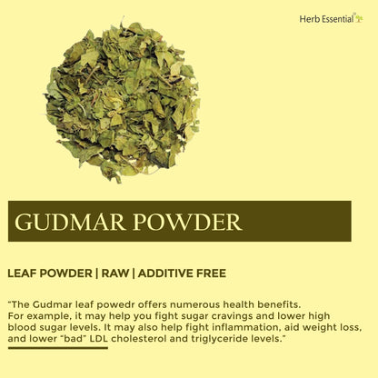Herb Essential Gudmar Leaf Powder 100g