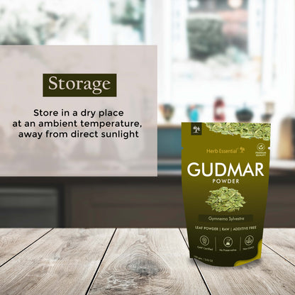 Herb Essential Gudmar Leaf Powder 100g
