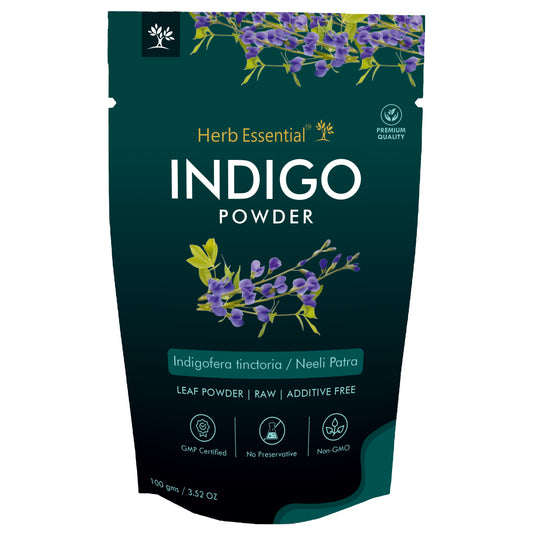 Indigo Leaves (Indigofera tinctoria) Powder