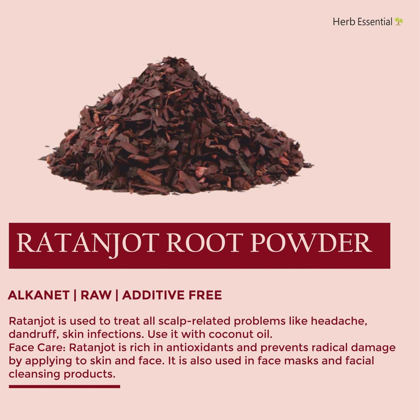 Ratanjot Powder (Alkanna tinctoria) 100g