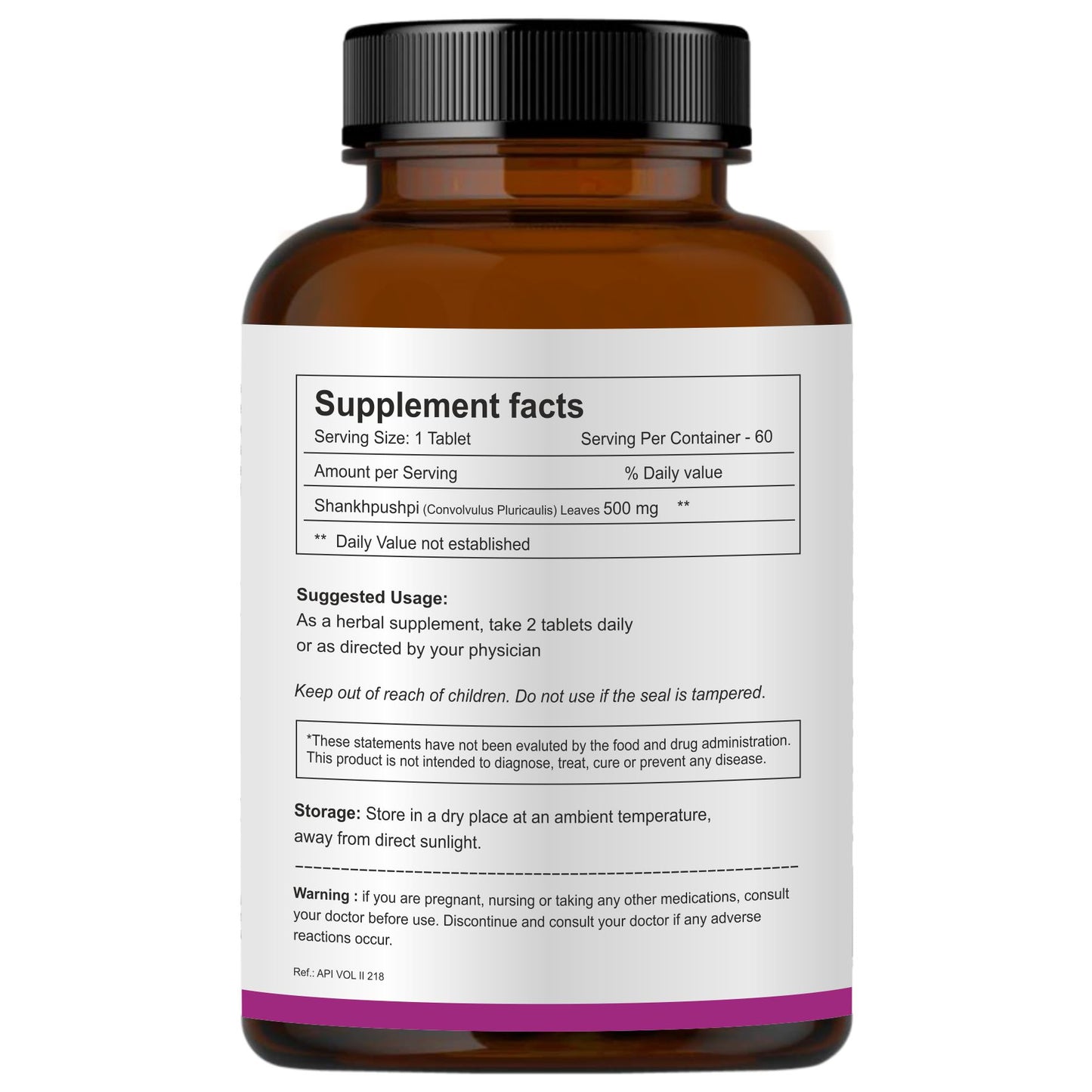 Shankhpushpi Tablets 500mg – 60 Tabs