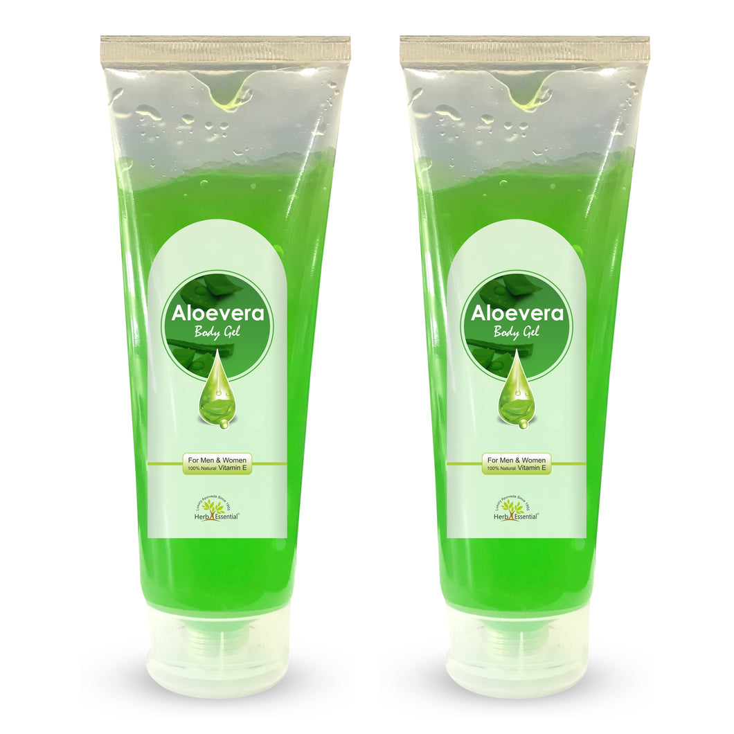 Aloevera Gel for face & Skin,120 g x 2 packs (240g)