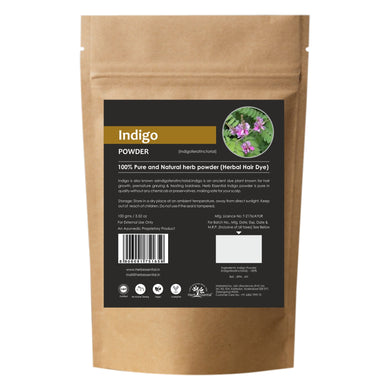 Indigo Leaves (Indigofera tinctoria) Powder