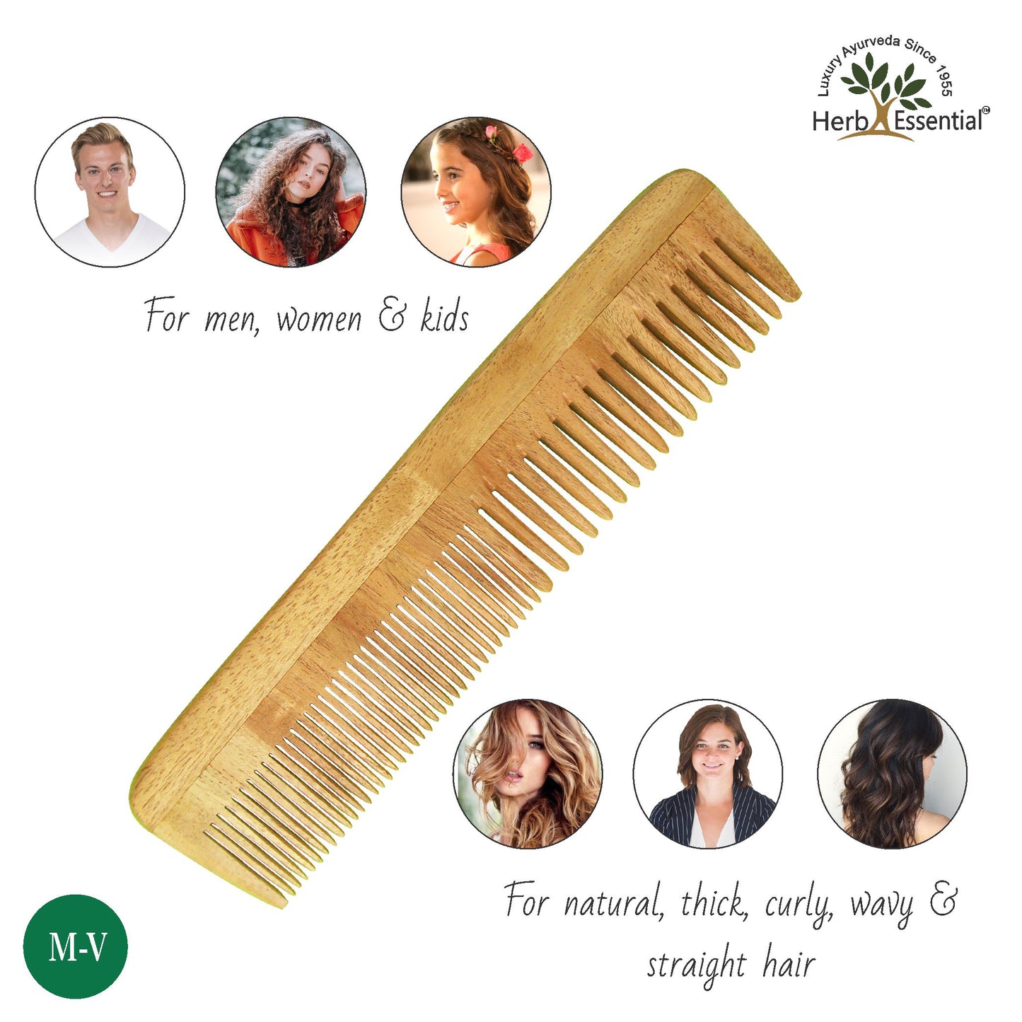 Wooden Comb ( M - V )