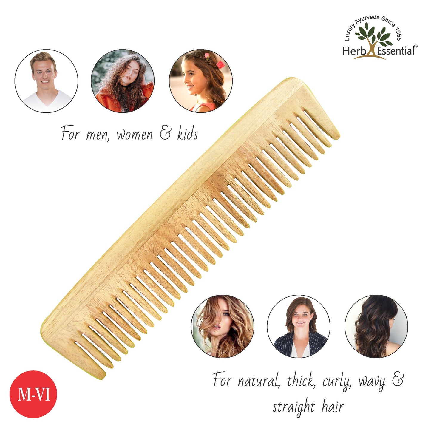 Wooden Comb ( M - VI )