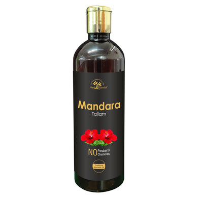 Mandara (Hibiscus) Oil (Tailam) 200 ml for Healthy hair