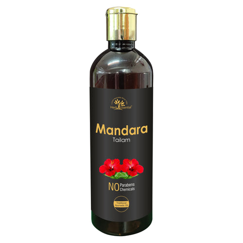Mandara (Hibiscus) Oil (Tailam) 200 ml for Healthy hair