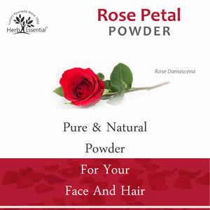 Rose Petal Powder, 200 gm (Pack of 4)