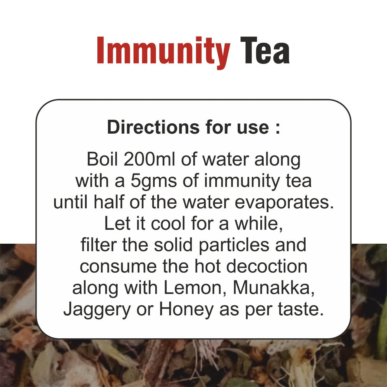 Ayush Kada (Immunity Tea) 100g