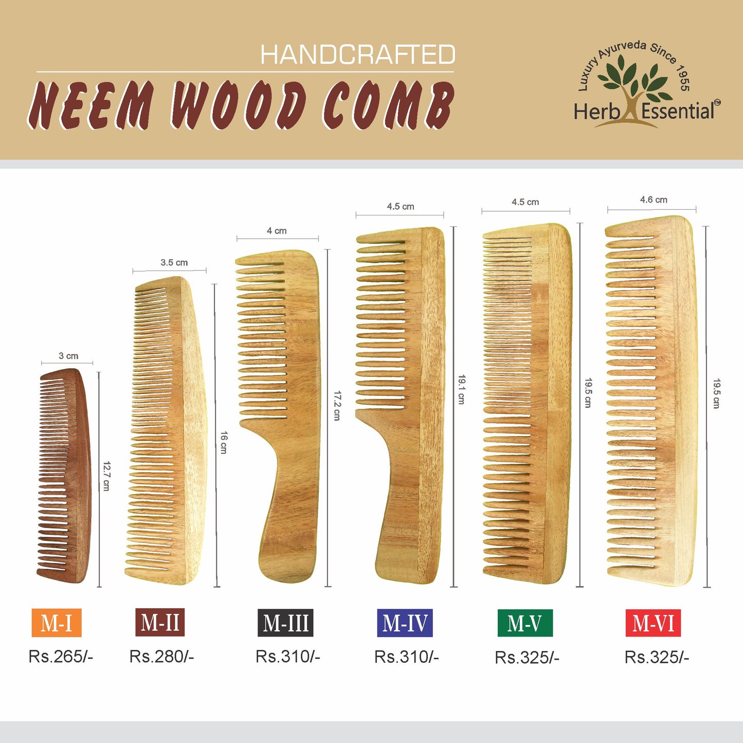 Wooden Comb ( M - IV )